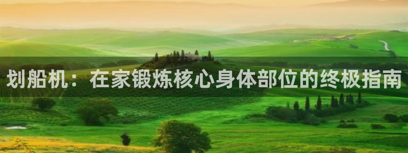 凯时平台怎么样：划船机：在家锻炼核心身体部位的终极指