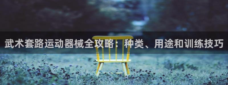 尊龙光学怎么样：武术套路运动器械全攻略：种类、用途和