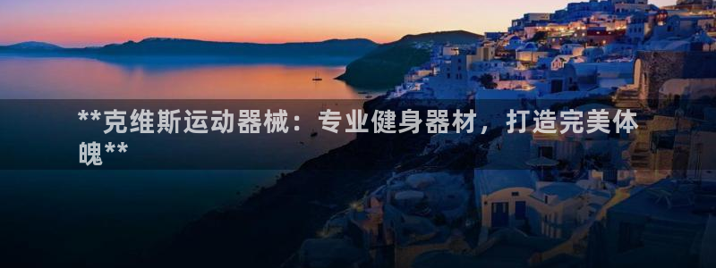 尊龙ag旗舰厅官网登录：**克维斯运动器械：专业健身