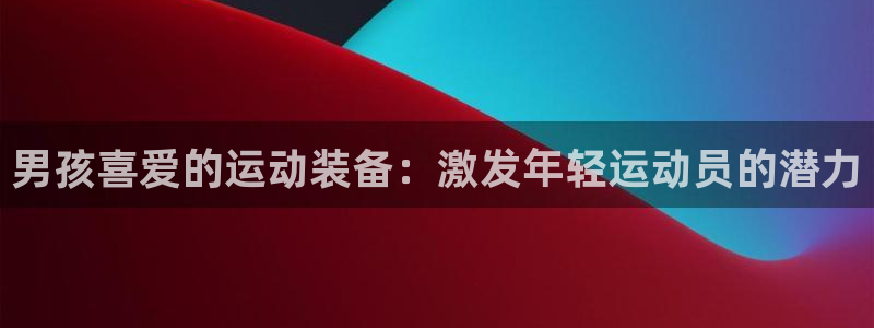 尊龙一人生就是搏：男孩喜爱的运动装备：激发年轻运动员