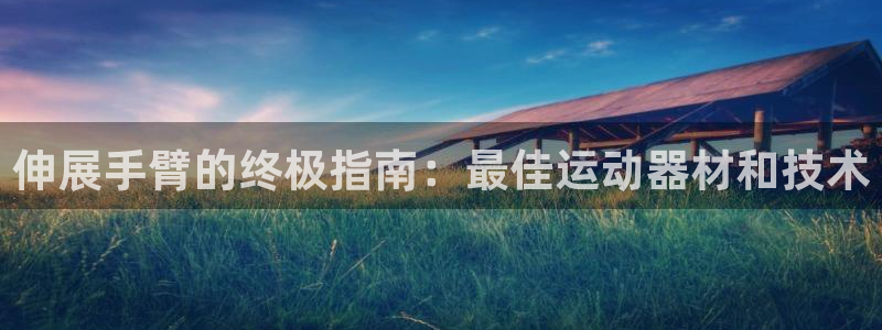 尊龙手机客户端下载APP：伸展手臂的终极指南：最佳运