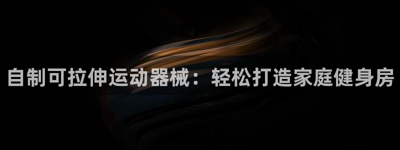 尊龙-人生就是博：自制可拉伸运动器械：轻松打造家庭健