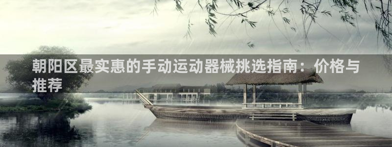 尊龙凯时人生就是搏官方网站：朝阳区最实惠的手动运动器