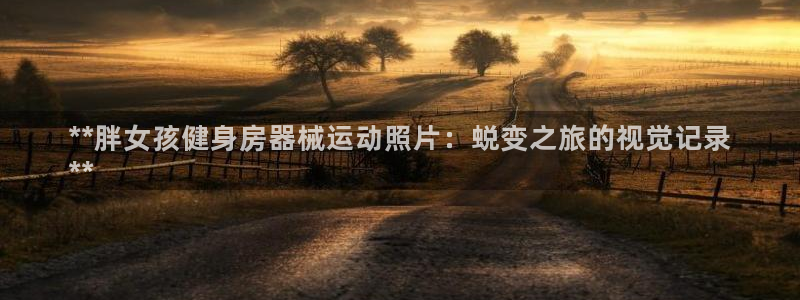 凯时平台登录：**胖女孩健身房器械运动照片：蜕变之旅