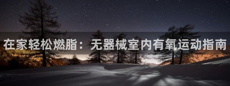 尊龙 5：在家轻松燃脂：无器械室内有氧运动指南